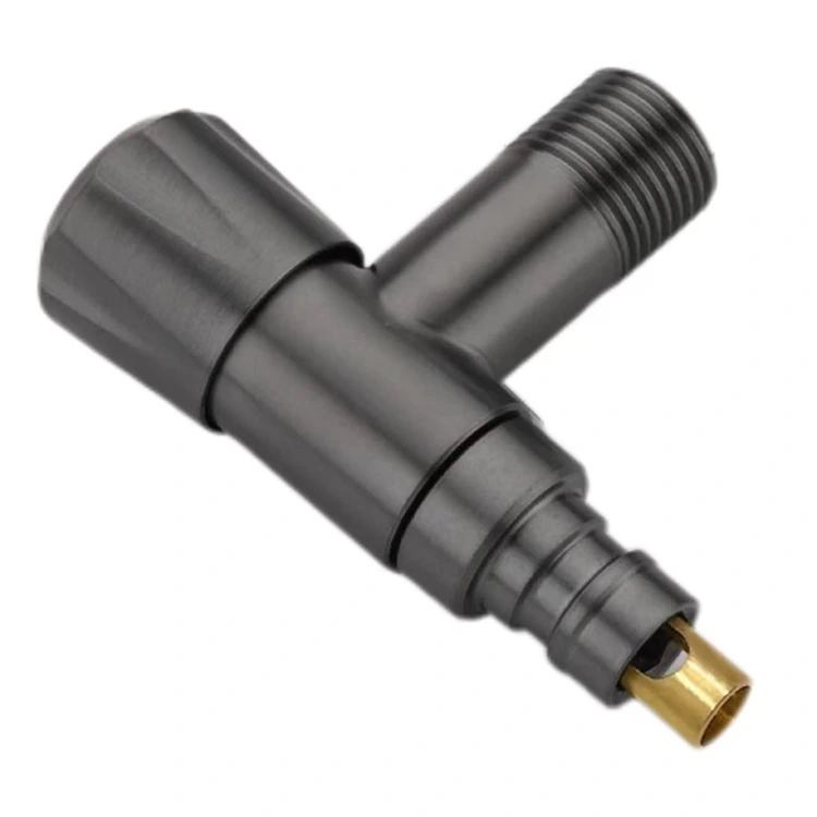 ബ്ലാക്ക് ഡയമണ്ട് നോബ് സ്നാപ്പ്-ഓൺ സ്റ്റോപ്പ് വാൽവ്